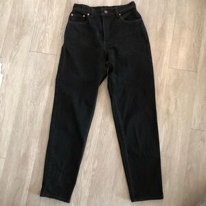 Vintage Levi’s 551 Relaxed Fit Tapered Leg 90s Faded Black Womens Size 8 M